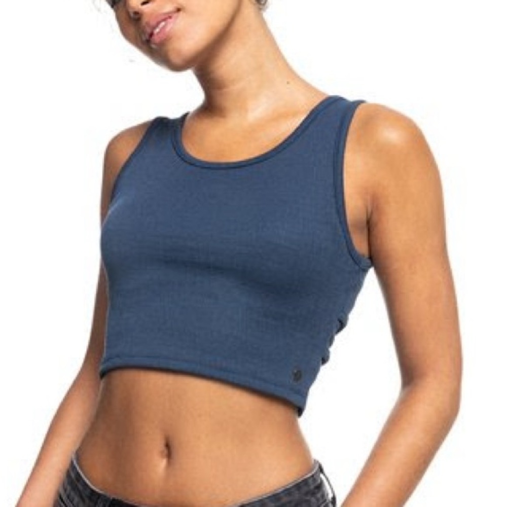 Roxy Good Keepsake Crop - Small, Mood Indigo (dark blue)